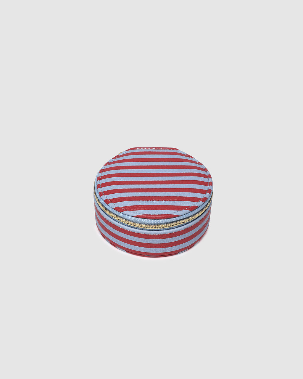Louenhide Sisco Stripe Jewellery Box - Red/sky Blue