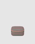 Louenhide Suzie Stripe Jewellery Box - Green/bubblegum Pink