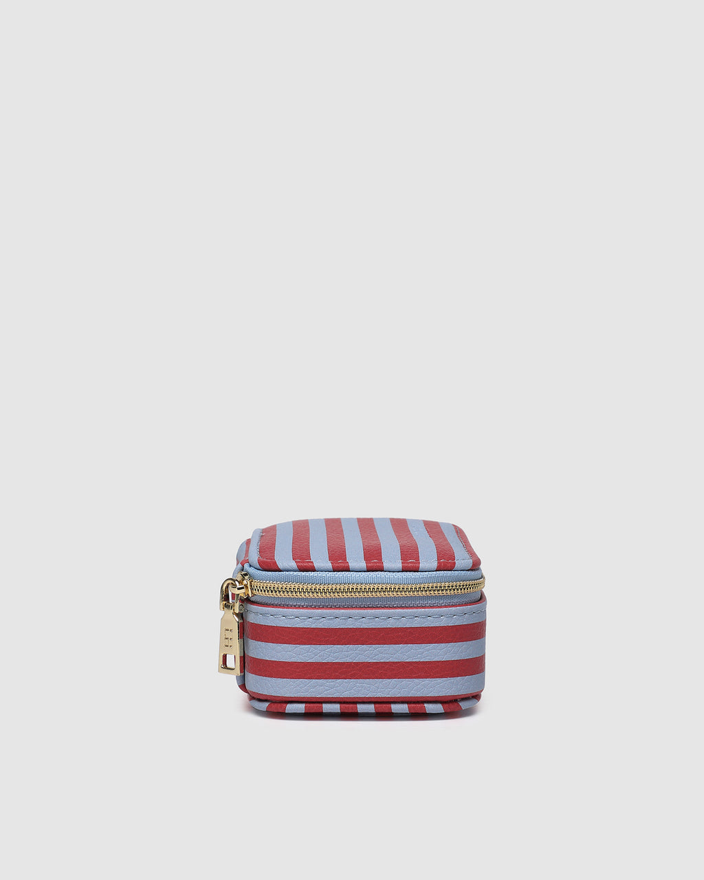 Louenhide Suzie Stripe Jewellery Box - Red/sky Blue