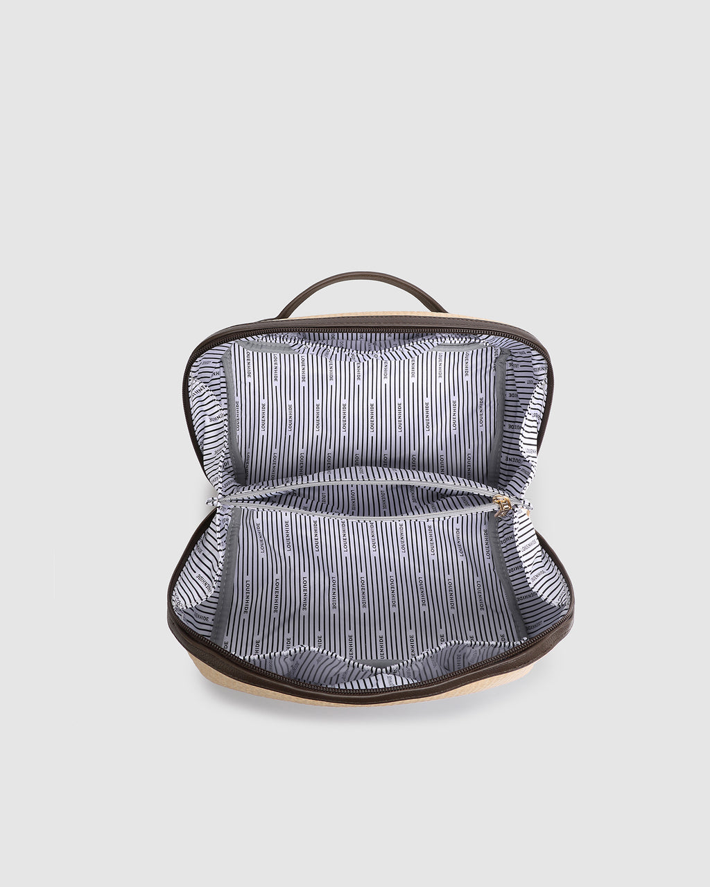 Louenhide Orion Cosmetic Bag - Natural Choc