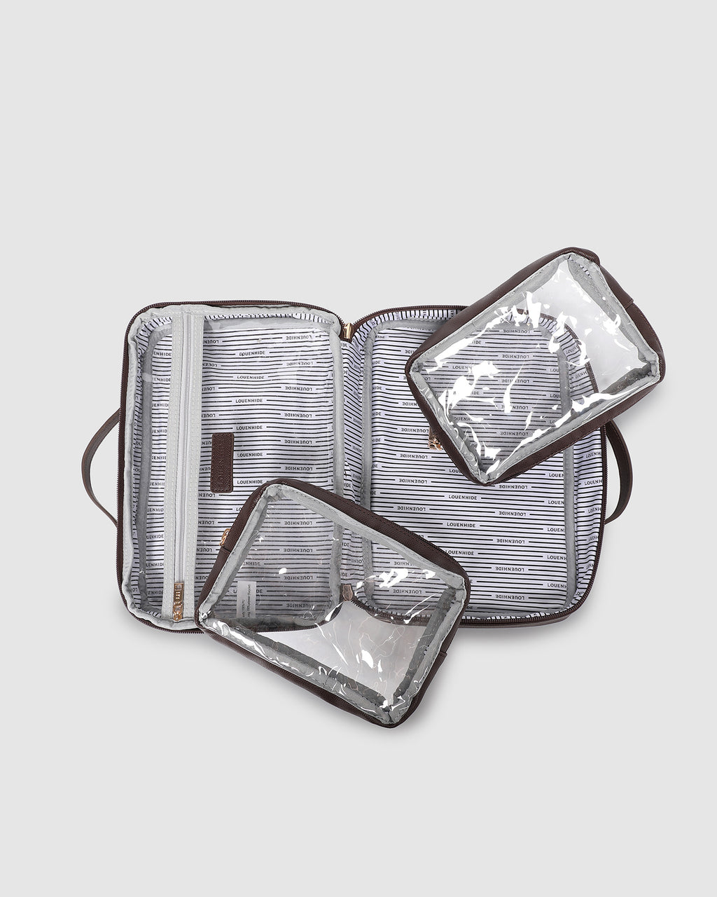 Louenhide Georgie Cosmetic Case - Chocolate