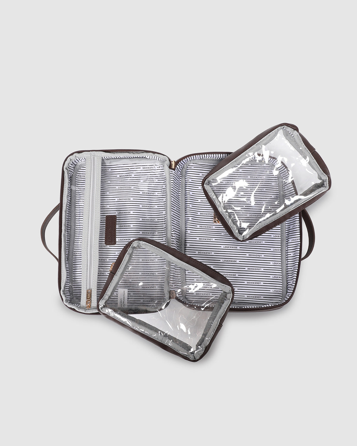 Louenhide Georgie Cosmetic Case - Chocolate