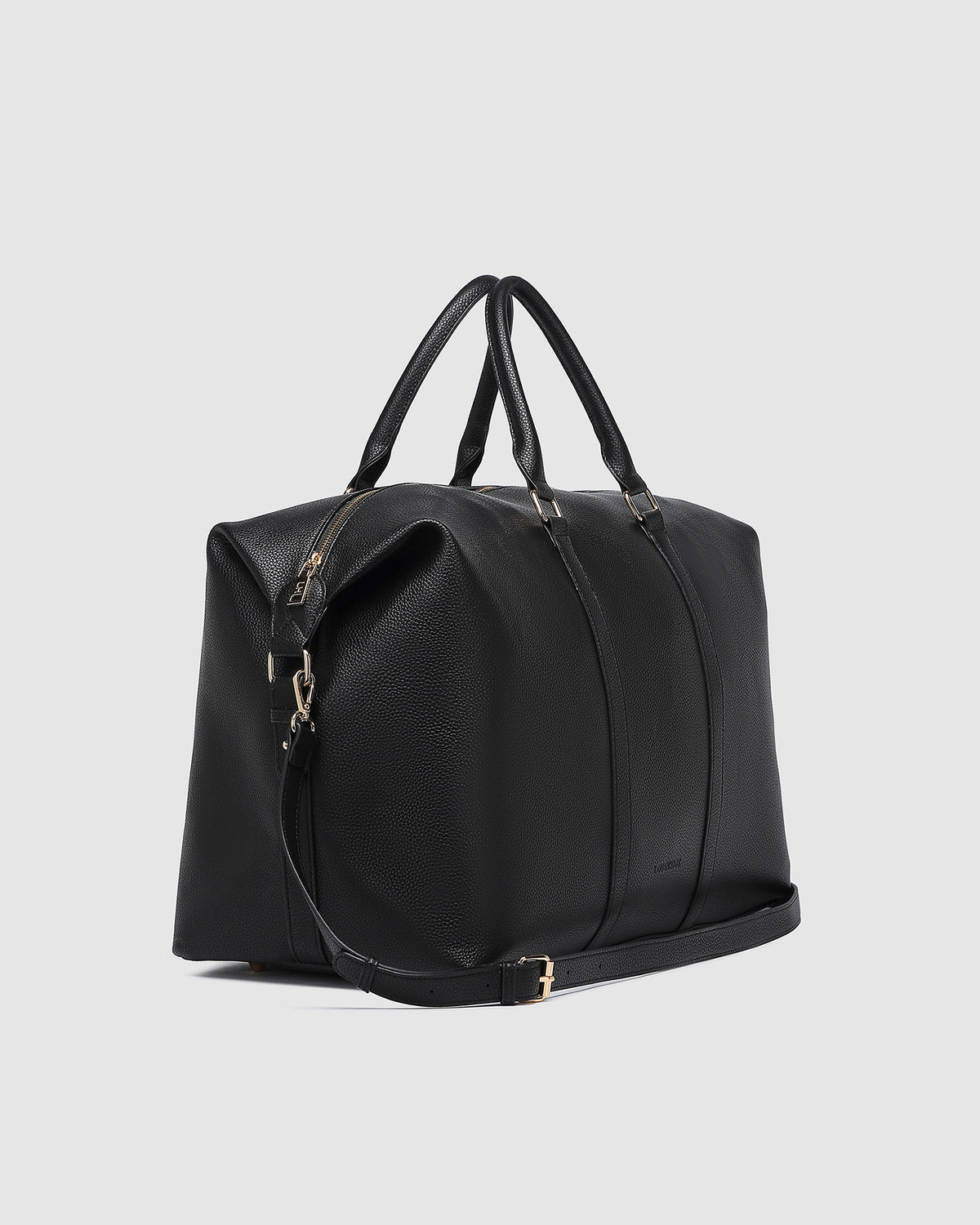 Louenhide Boston Weekender Travel Bag - Black