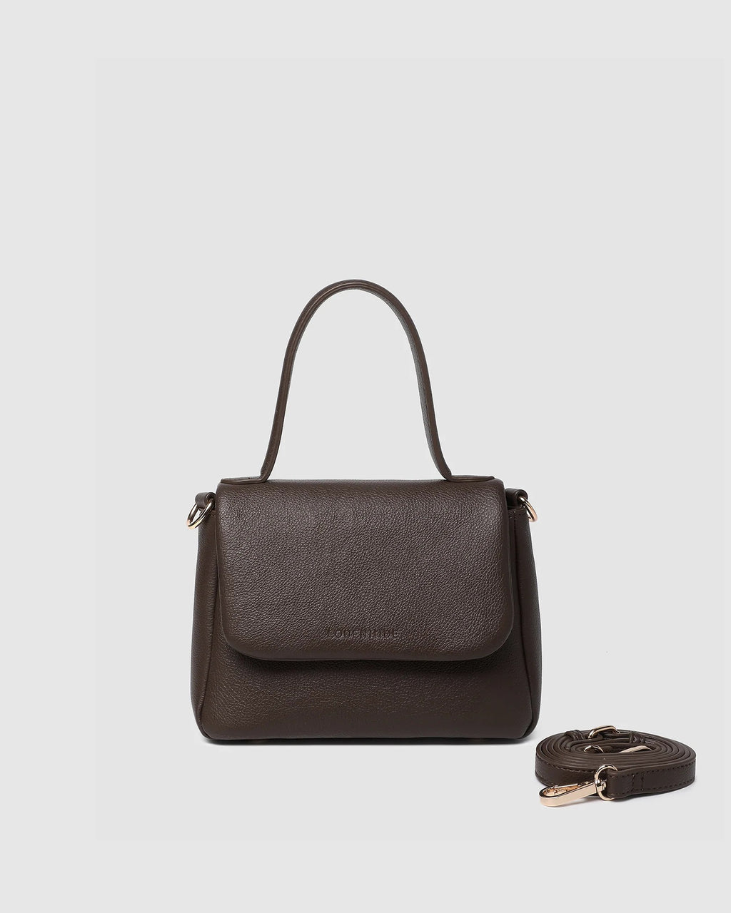 Louenhide Connie Top Handle Bag - Chocolate