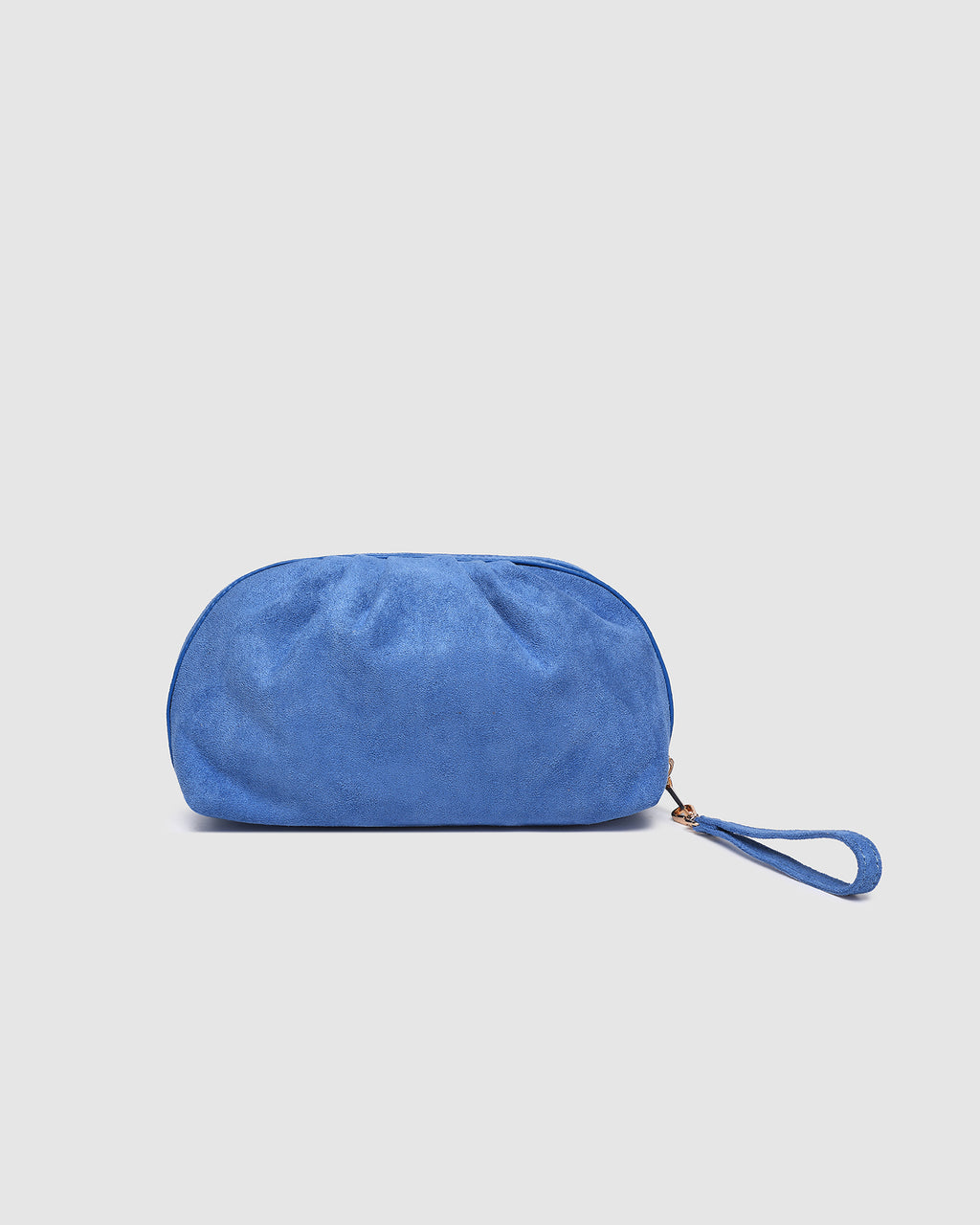 Louenhide Sarski Suedette Makeup Bag - Persian Blue