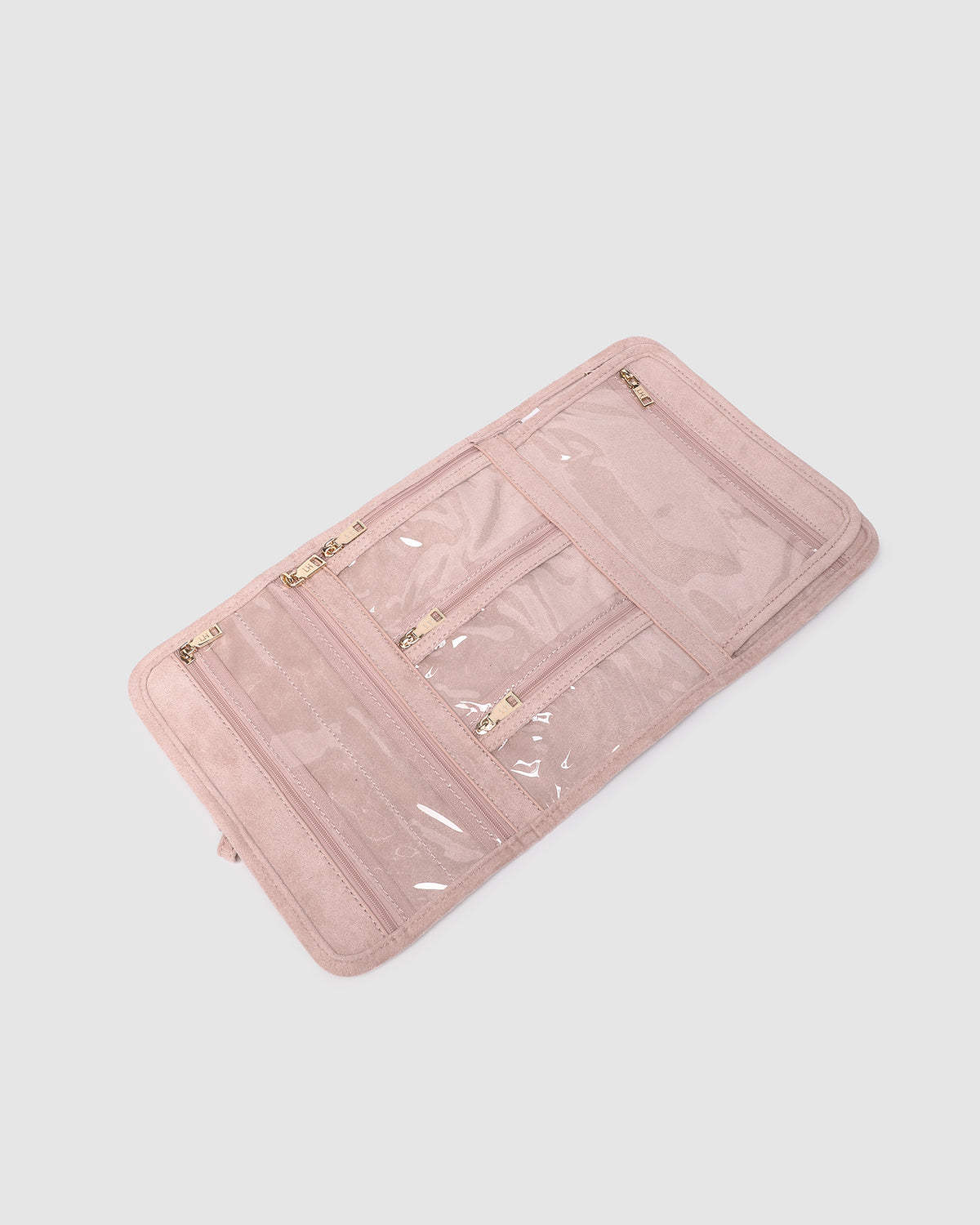 Louenhide Carla Suedette Jewellery Sleeve - Pink