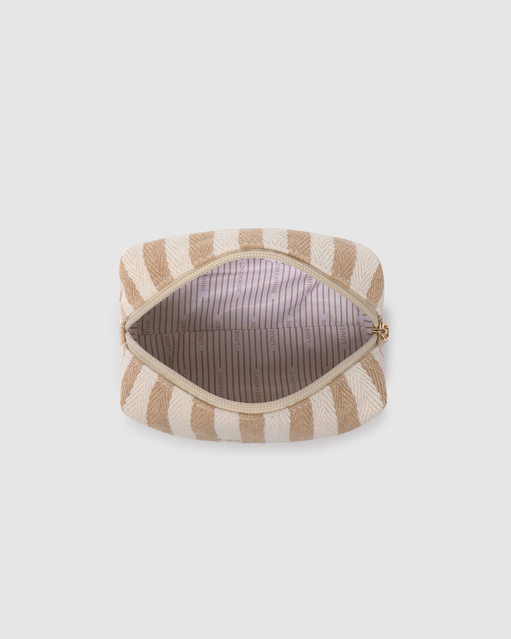 Louenhide Addi Pouch - Beige Stripe
