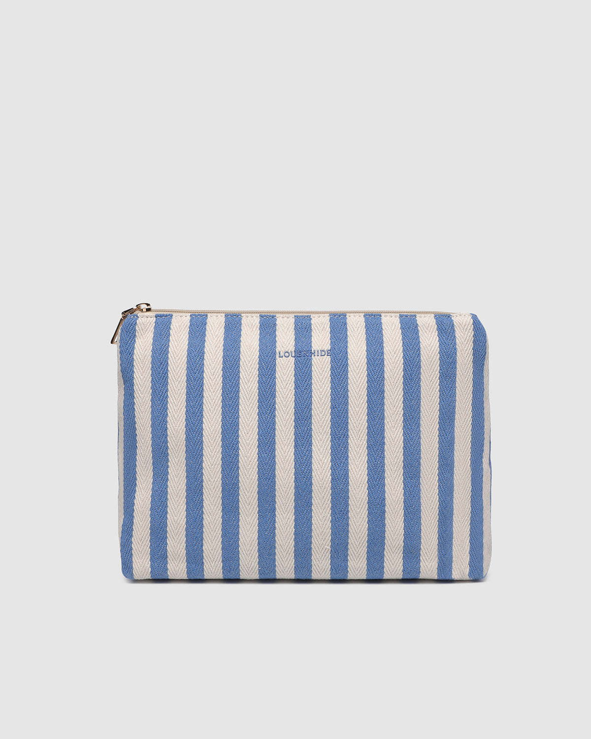 Louenhide Nala Makeup Bag - Persian Blue Stripe