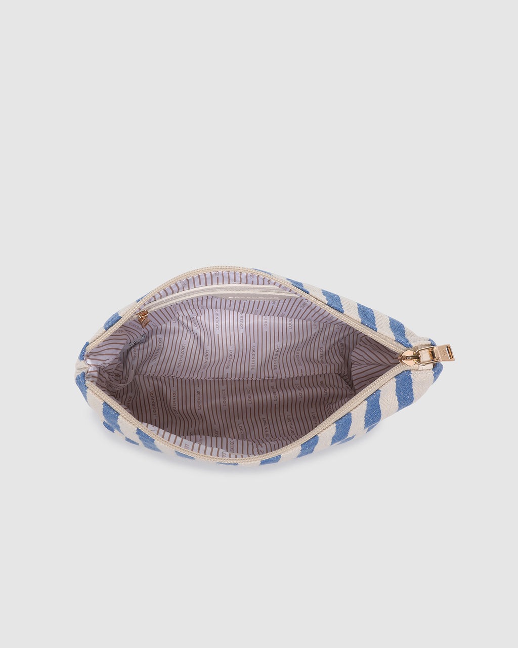 Louenhide Nala Makeup Bag - Persian Blue Stripe