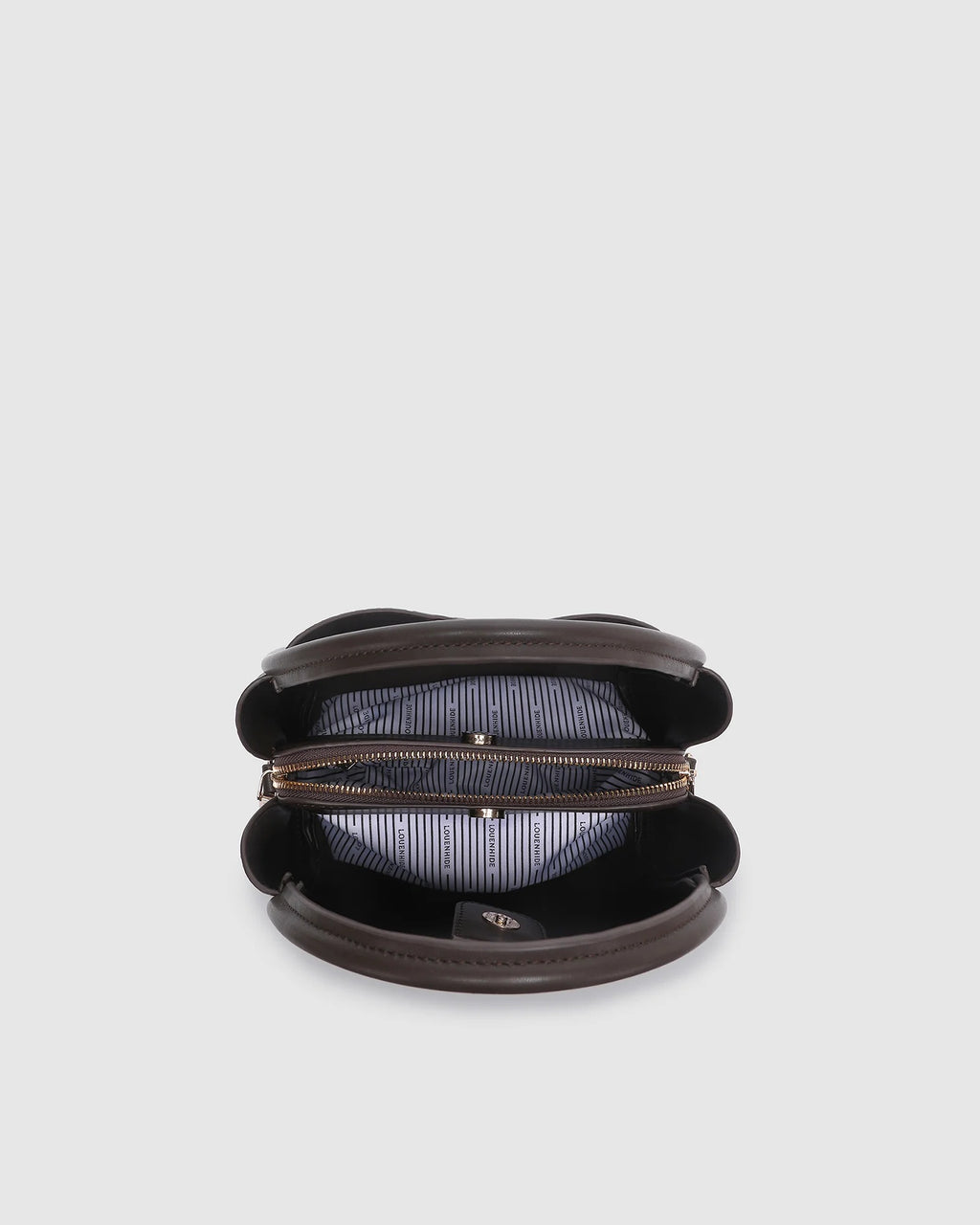 Louenhide Steffie Mini Tote Bag - Woven Chocolate