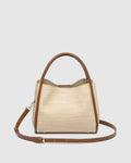 Louenhide Steffie Mini Tote Bag - Natural/tan