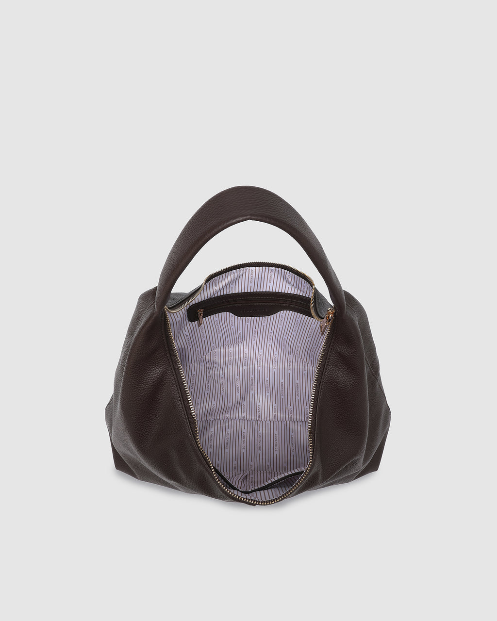 Louenhide Valentina Slouch Shoulder Bag - Chocolate