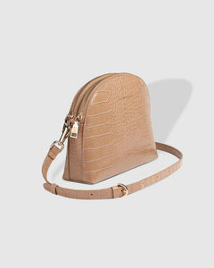 Louenhide Lolita Crossbody Bag Croc Camel