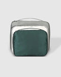 Louenhide Madras 3 Piece Packing Cube Set Multi Green