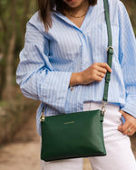 Load image into Gallery viewer, Louenhide Millie Crossbody Bag Green
