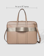 Load image into Gallery viewer, Louenhide Orleans Laptop Bag Stone
