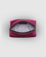 Load image into Gallery viewer, Louenhide Mae Makeup Bag Velvet Shiraz
