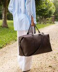 Louenhide Boston Weekender Travel Bag Chocolate