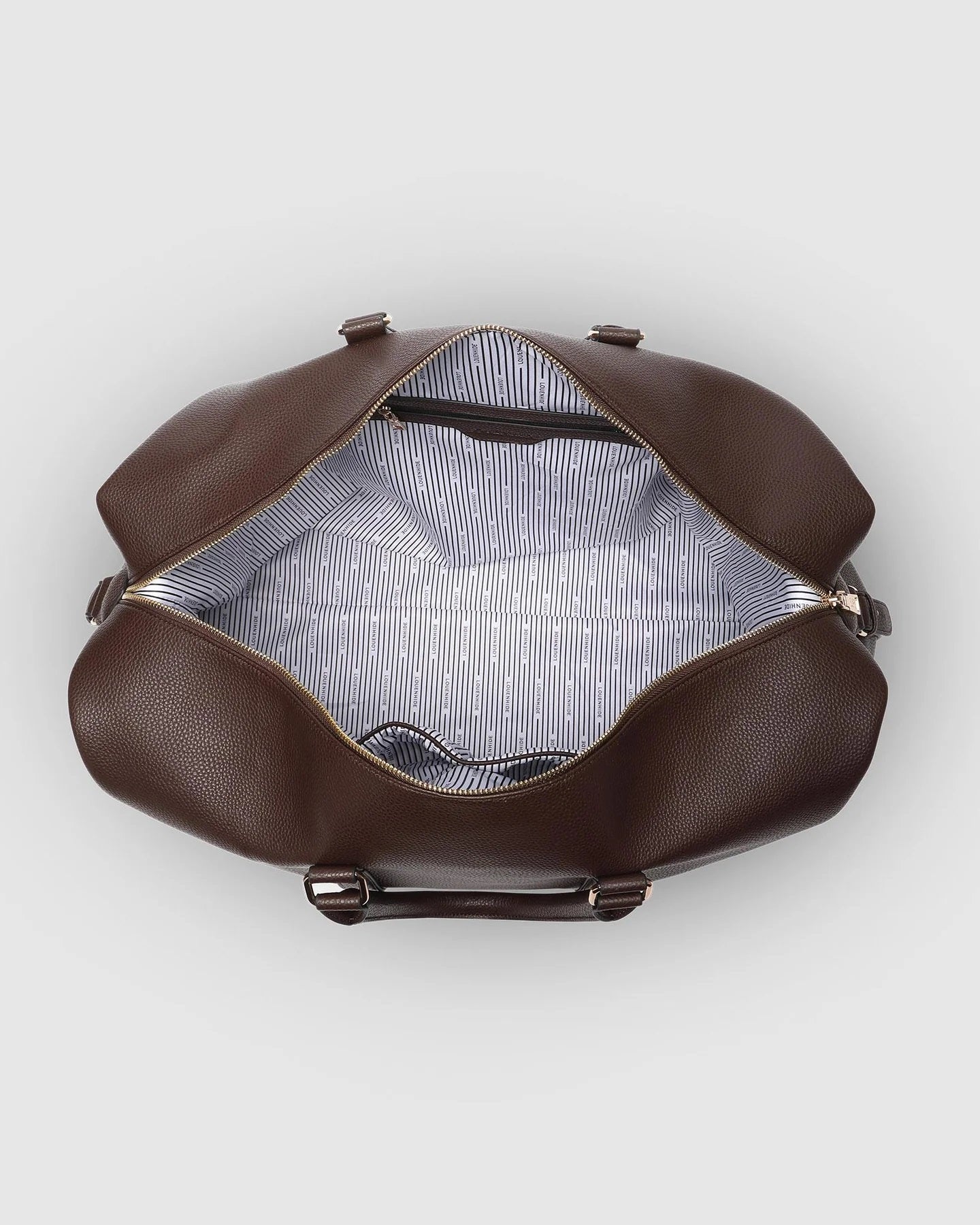 Louenhide Boston Weekender Travel Bag Chocolate