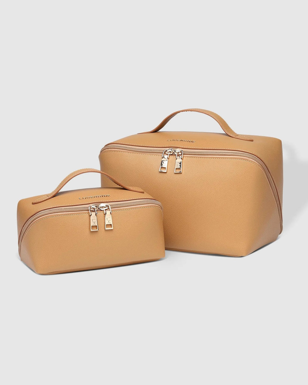 Louenhide Orion Ellis Cosmetic Bag Set Camel