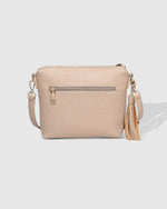 Load image into Gallery viewer, Louenhide Kasey Textured Crossbody Bag With Logo Strap Putty
