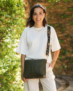 Load image into Gallery viewer, Louenhide Daisy Crossbody Bag With Tyler Strap Khaki
