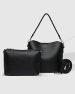 Load image into Gallery viewer, Louenhide Soho Crossbody Bag With Kubi Strap Black
