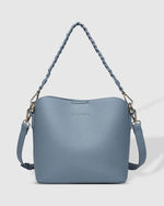 Load image into Gallery viewer, Louenhide Soho Crossbody Bag With Kubi Strap Dusty Blue
