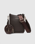 Load image into Gallery viewer, Louenhide Parker Phone Crossbody Bag Chocolate
