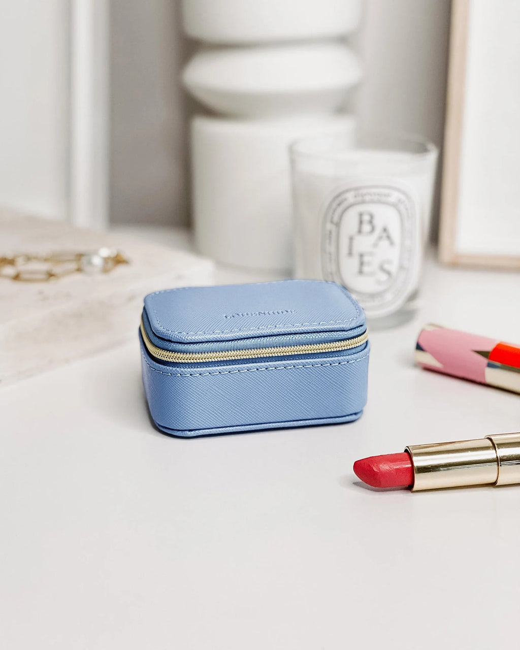 Louenhide Suzie Jewellery Box - Cloudy Blue
