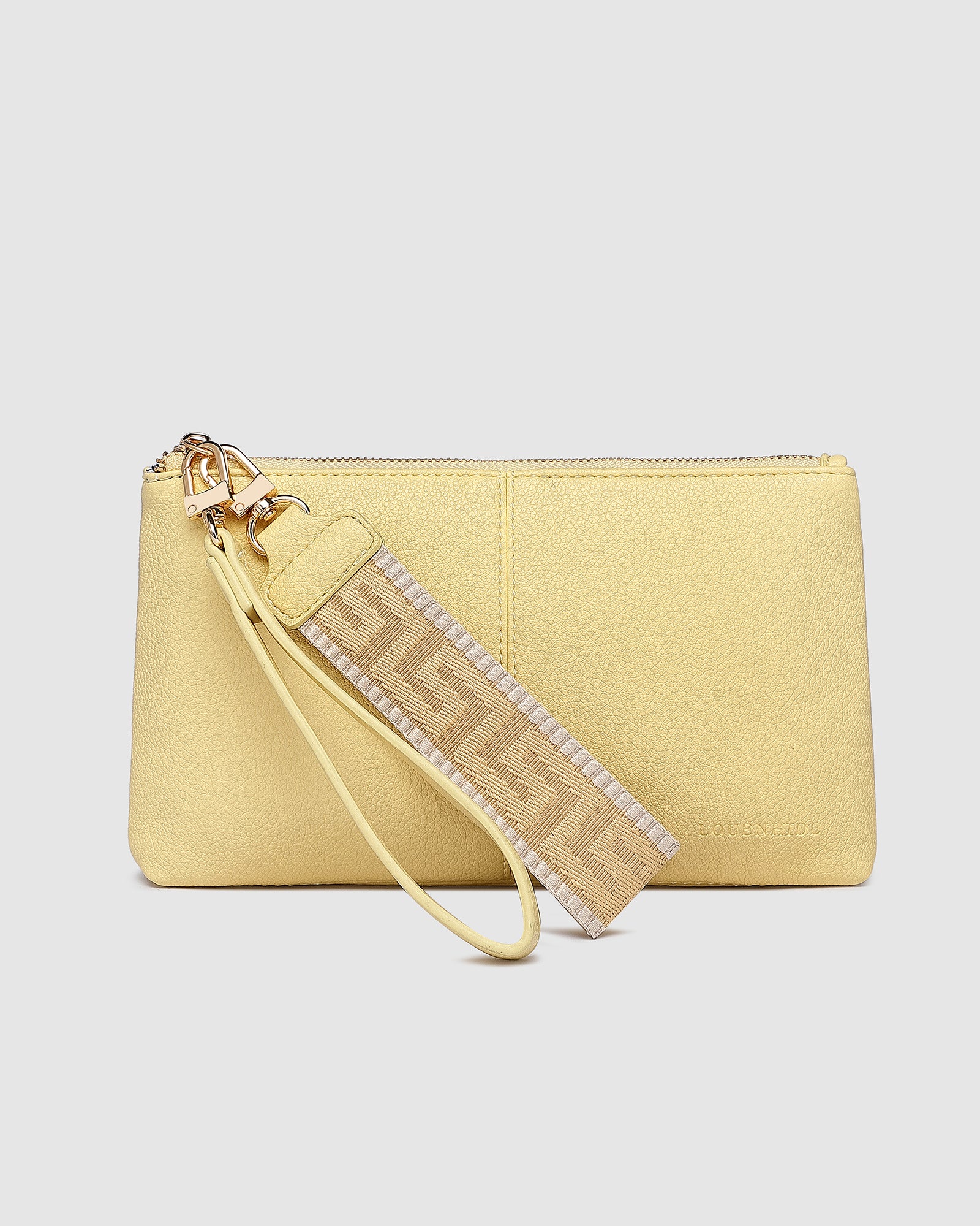 Louenhide Mimi Clutch Lemon