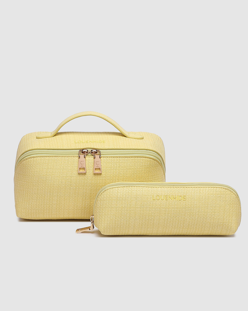 Louenhide Mary Jayne Cosmetic Bag Set Lemon