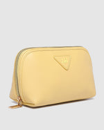 Load image into Gallery viewer, Louenhide Greta Makeup Bag Lemon
