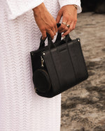 Load image into Gallery viewer, Louenhide Manhattan Mini Tote Bag Black
