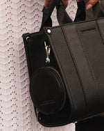 Load image into Gallery viewer, Louenhide Manhattan Mini Tote Bag Black
