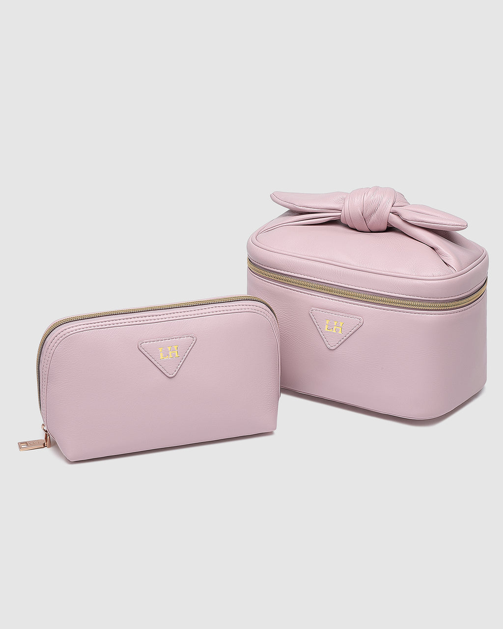 Louenhide Shona Greta Cosmetic Case Set Baby Pink