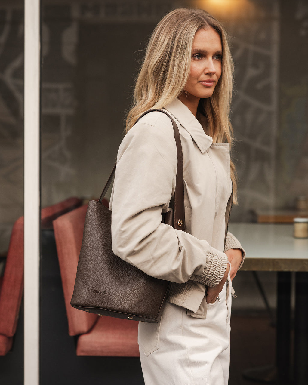 Louenhide Miranda Bucket Bag Chocolate