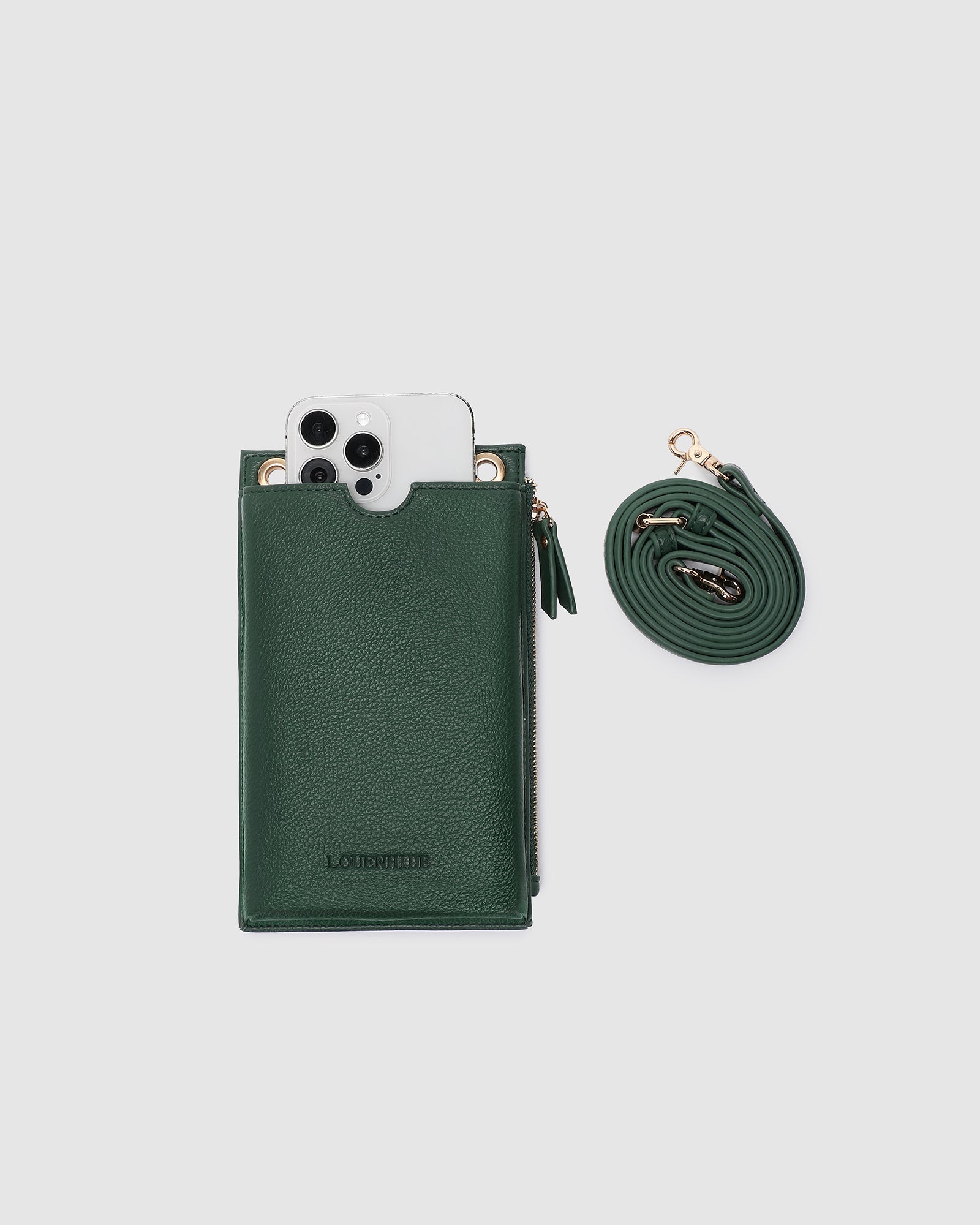 Louenhide Suki Phone Bag Forest Green