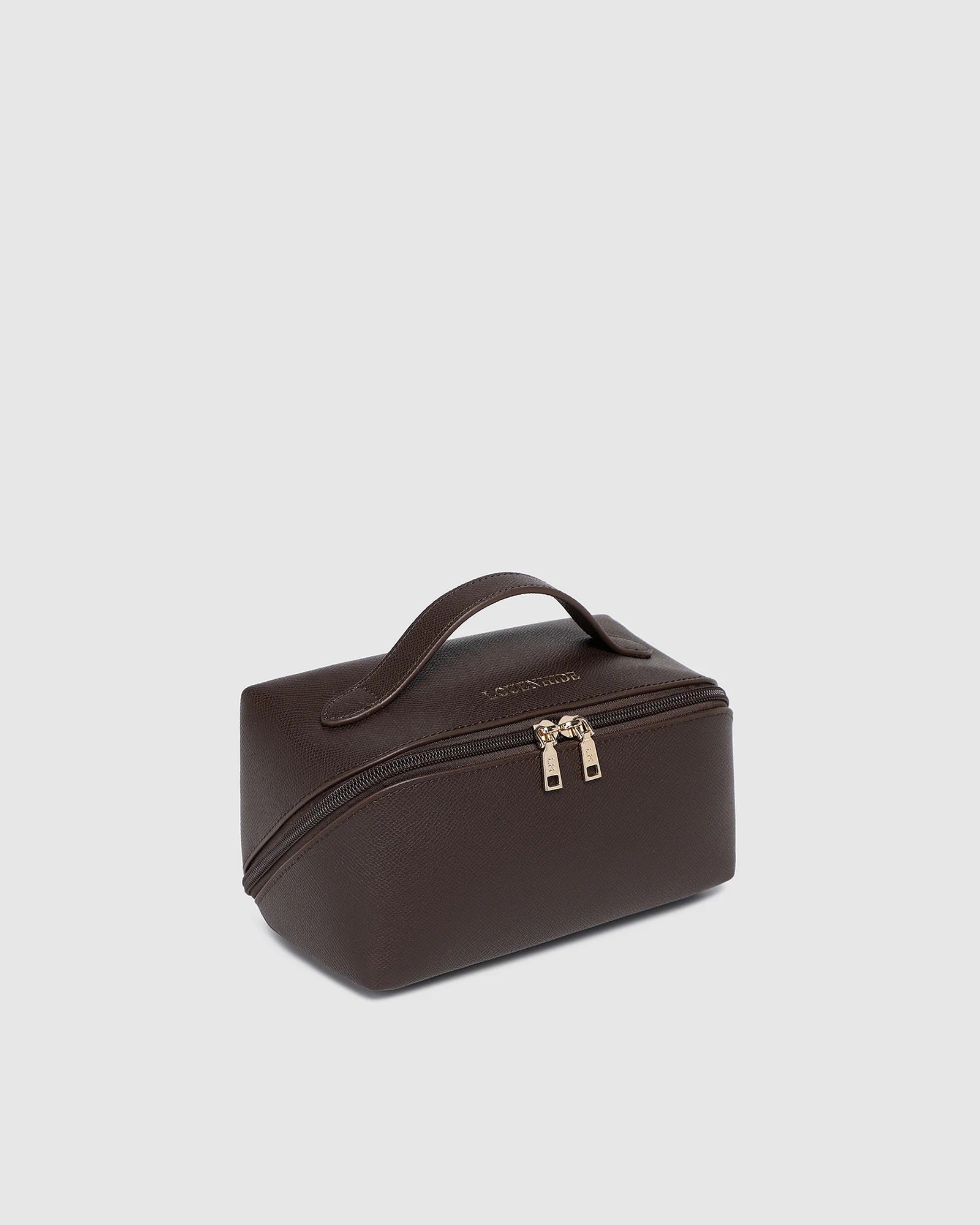 Louenhide Ellis Makeup Bag - Chocolate