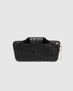 Load image into Gallery viewer, Louenhide Skittle Sunglass Case - Woven Black
