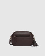 Load image into Gallery viewer, Louenhide Jacinta Gia Crossbody Bag - Chocolate
