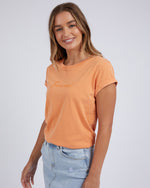 Load image into Gallery viewer, Foxwood Signature Tee Tangerine [sz:8]
