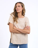 Load image into Gallery viewer, Foxwood Allison Tee Oat [sz:8]
