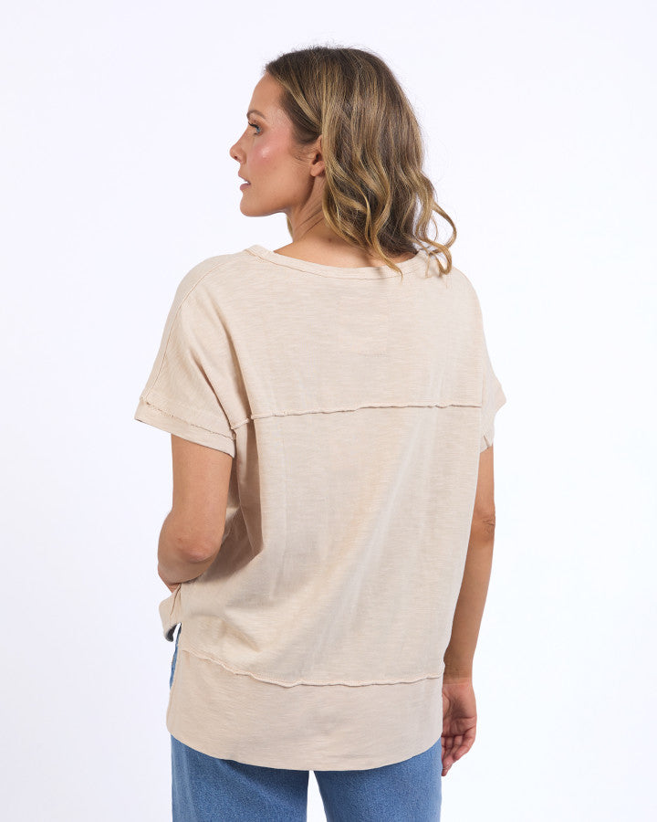 Foxwood Allison Tee Oat [sz:8]