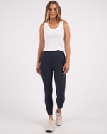 Load image into Gallery viewer, Foxwood Luxe Rib Legging Navy [sz:10]
