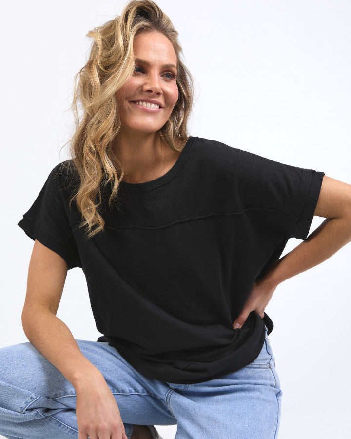 Foxwood Allison Tee Black [sz:8]