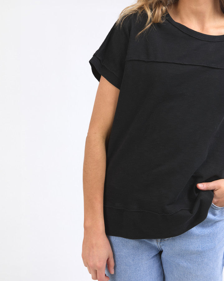 Foxwood Allison Tee Black [sz:8]