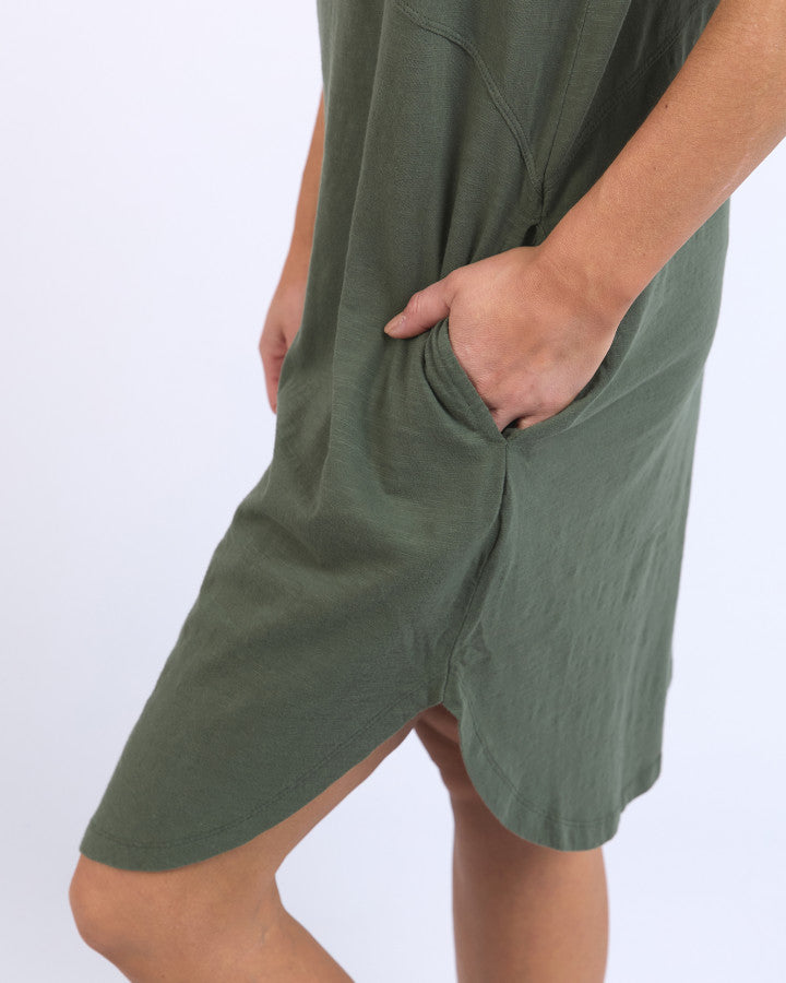 Foxwood Bay Dress Khaki [sz:8]