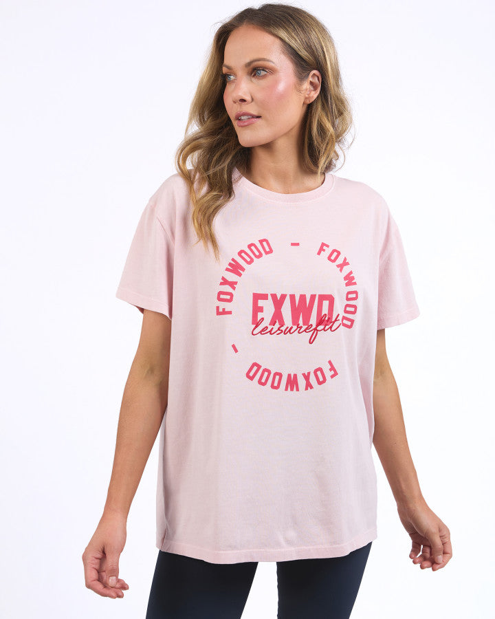 Foxwood Intensity Tee - Pale Pink [sz:8]