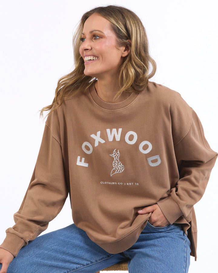 Foxwood Effortless Crew Toasted Coconut [sz:10]